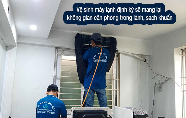 Vệ sinh máy lạnh định kỳ